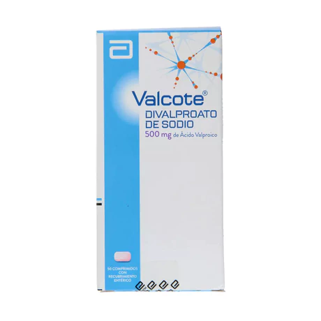 VALCOTE (R) ÁCIDO VALPROICO 500MG 50 COMPRIMIDOS RECUBIERTOS