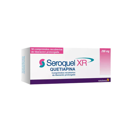SEROQUEL XR (R) QUETIAPINA 200MG 30 COMPRIMIDOS PROLONGADOS
