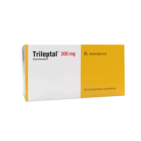 TRILEPTAL OXCARBAZEPINA 300MG 60 COMPRIMIDOS RECUBIERTOS