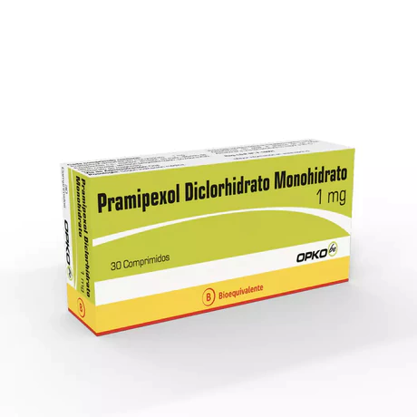 PRAMIPEXOL (B) 1MG 30 COMPRIMIDOS