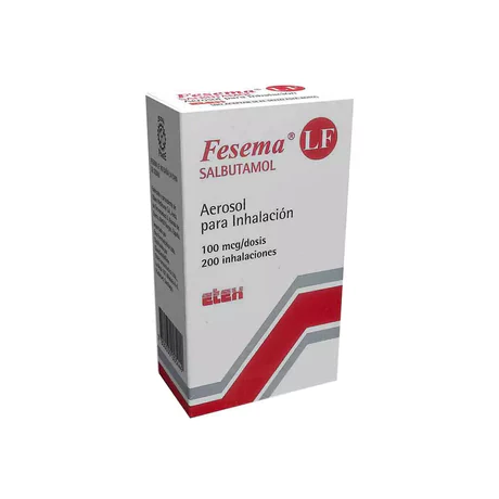 FESEMA LF SALBUTAMOL 100MCG INHALACIÓN 200 DOSIS