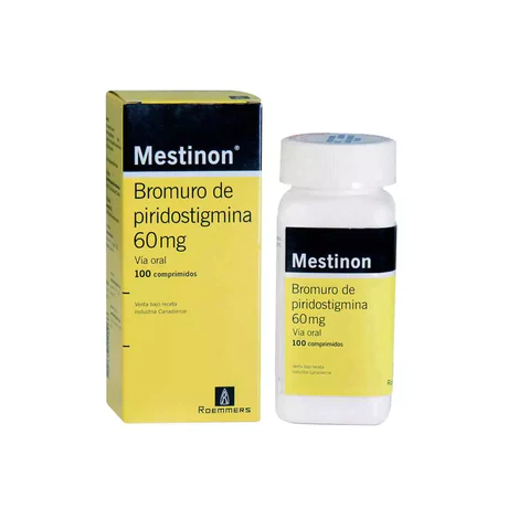 MESTINON PIRIDOSTIGMINA 60MG 100 COMPRIMIDOS