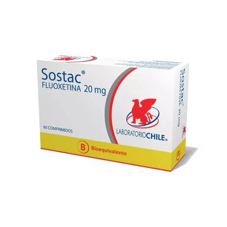 SOSTAC (B) FLUOXETINA 20MG 60 COMPRIMIDOS