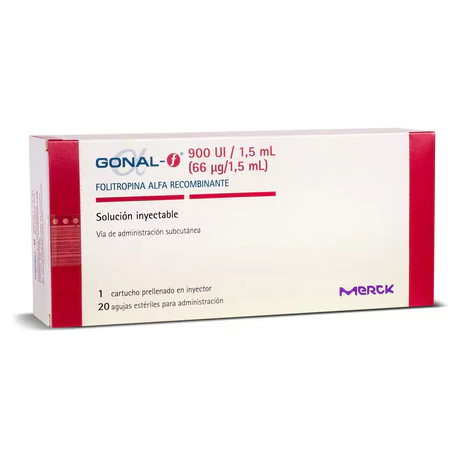 GONAL F INYECTOR FOLITROPINA ALFA 900UI/1.5ML INYECTABLE 1 FRASCO-AMPOLLA