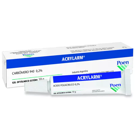 ACRYLARM ÁCIDO POLIACRÍ­LICO 0,2% GEL OFTÁLMICO 10G