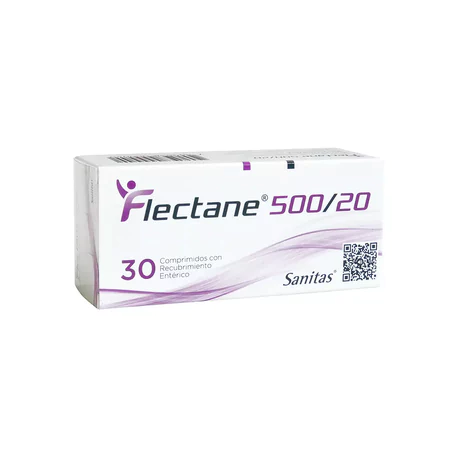 FLECTANE ESOMEPRAZOL / NAPROXENO 20/500 30 COMPRIMIDOS RECUBIERTOS