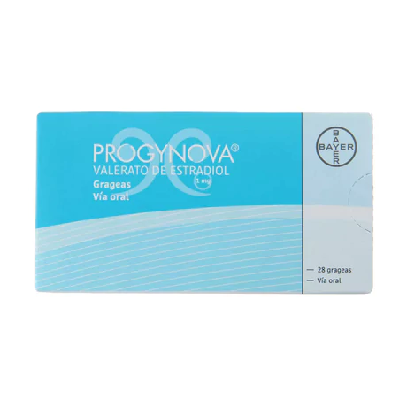 PROGYNOVA (R) ESTRADIOL 1MG 28 GRAGEAS