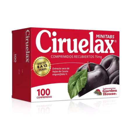 CIRUELAX 100 COMPRIMIDOS RECUBIERTOS