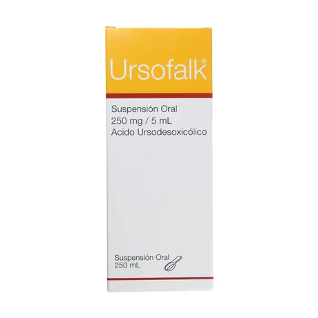 URSOFALK ÍCIDO URSODESOXICÓLICO 250MG/5ML JARABE 250ML