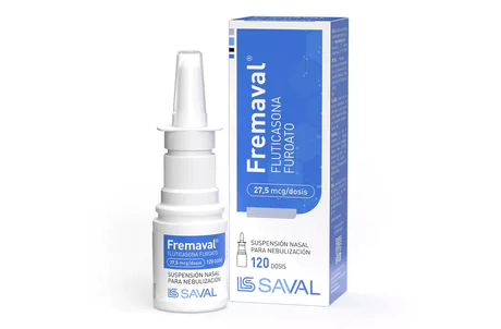 FREMAVAL FLUTICASONA 27.5MCG SPRAY NASAL 120 DOSIS