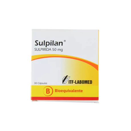 SULPILAN (B) SULPIRIDA 50MG 30 CÁPSULAS