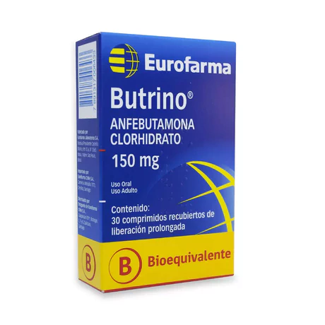BUTRINO (B) ANFEBUTAMONA 150MG 30 COMPRIMIDOS PROLONGADOS