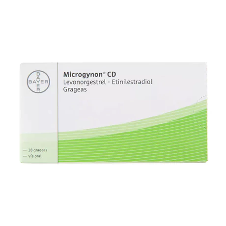 MICROGYNON CD LEVONORGESTREL / ETINILESTRADIOL 28 GRAGEAS