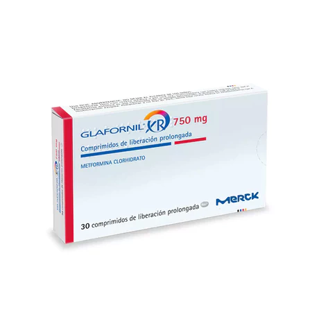 GLAFORNIL XR (R) METFORMINA 750MG 30 COMPRIMIDOS PROLONGADOS