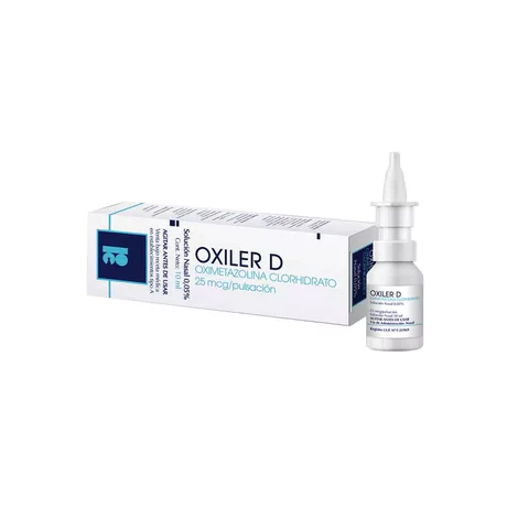 OXILER D OXIMETAZOLINA 0.05% SOLUCIÓN NASAL 10ML