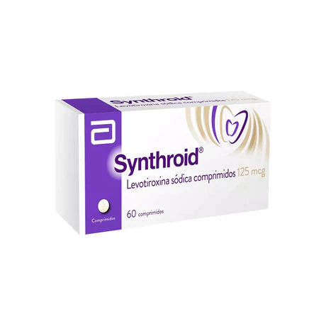SYNTHROID (R) LEVOTIROXINA SÓDICA 125MCG 60 COMPRIMIDOS
