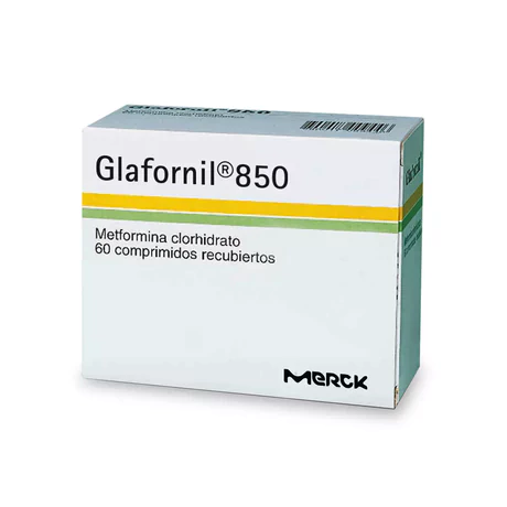 GLAFORNIL (R) METFORMINA 850MG 60 COMPRIMIDOS RECUBIERTOS