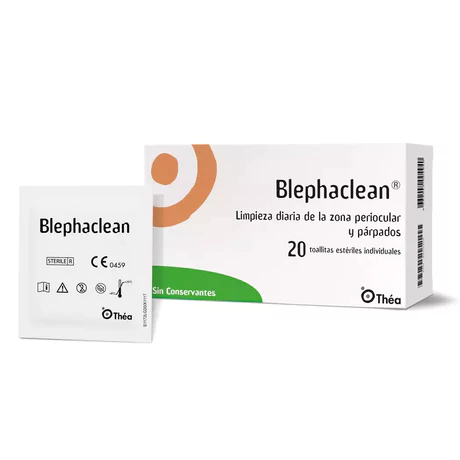 BLEPHACLEAN TOALLITAS DE LIMPIEZA PALPEBRAL 20 UNIDADES