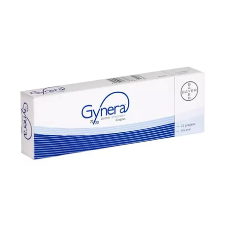 GYNERA 75/20 ETINILESTRADIOL / GESTODENO 21 GRAGEAS