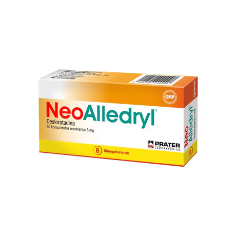 NEO-ALLEDRYL (B) DESLORATADINA 5MG 30 COMPRIMIDOS RECUBIERTOS