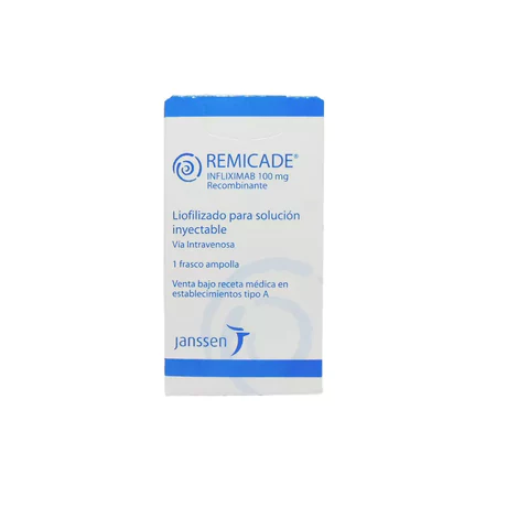 REMICADE INFLIXIMAB 100MG INYECTABLE 1 FRASCO-AMPOLLAS