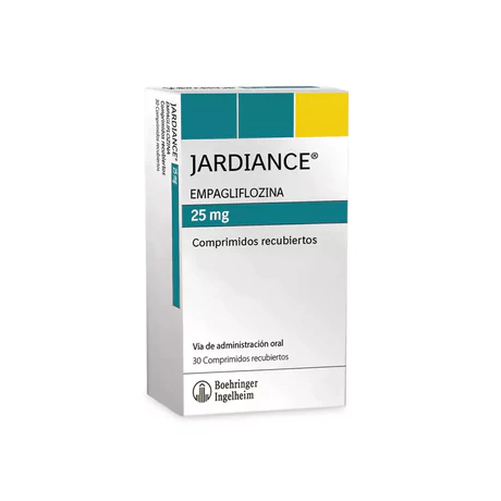JARDIANCE EMPAGLIFLOZINA 25MG 30 COMPRIMIDOS RECUBIERTOS