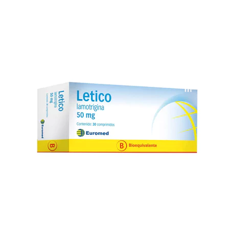 LETICO (B) LAMOTRIGINA 50MG 30 COMPRIMIDOS