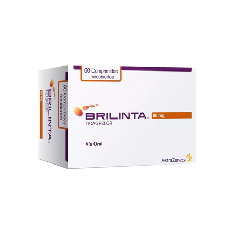BRILINTA TICAGRELOR 90MG 60 COMPRIMIDOS RECUBIERTOS