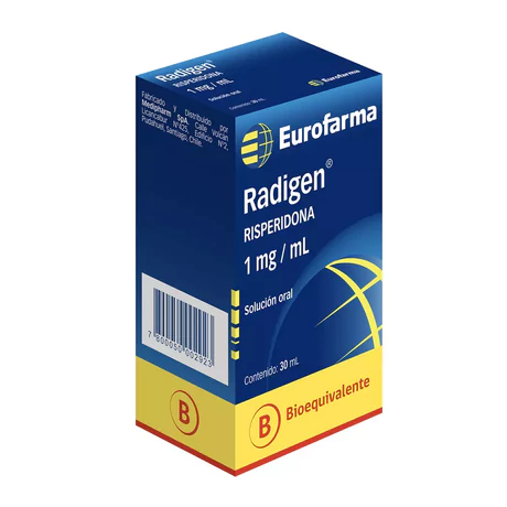 RADIGEN (B) RISPERIDONA 1MG/ML ORAL GOTAS 30ML