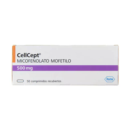 CELLCEPT (R) MICOFENOLATO MOFETILO 500MG 50 COMPRIMIDOS RECUBIERTOS