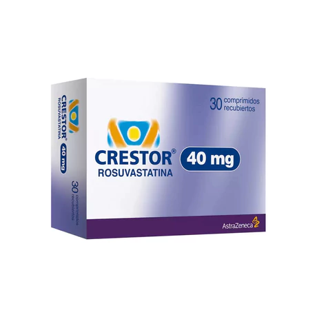 CRESTOR TABLETS (R) ROSUVASTATINA 40MG 30 COMPRIMIDOS RECUBIERTOS