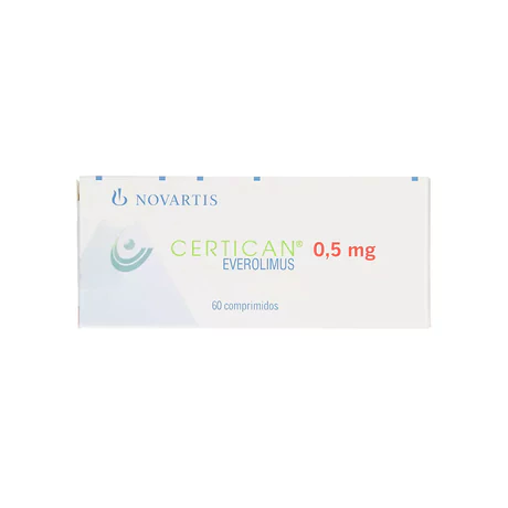 CERTICAN EVEROLIMUS 0.75MG 60 COMPRIMIDOS