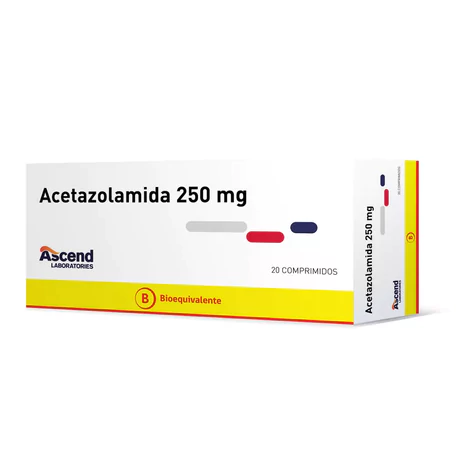 ACETAZOLAMIDA (B) 250MG 20 COMPRIMIDOS