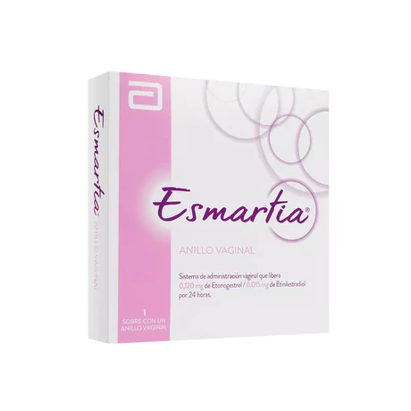 ESMARTIA ETINILESTRADIOL / ETONOGESTREL ANILLO VAGINAL 1 UNIDAD