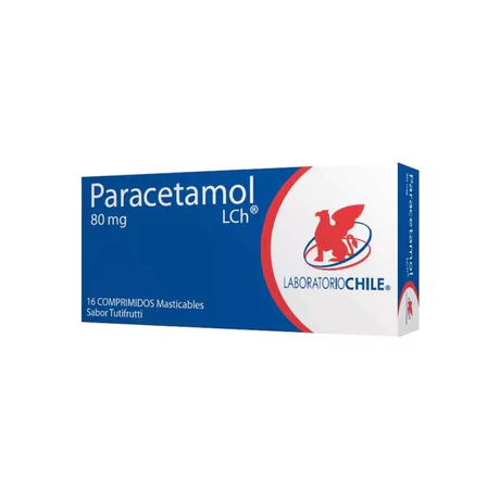 PARACETAMOL 16 COMPRIMIDOS MASTICABLES
