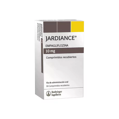 JARDIANCE EMPAGLIFLOZINA 10MG 30 COMPRIMIDOS RECUBIERTOS