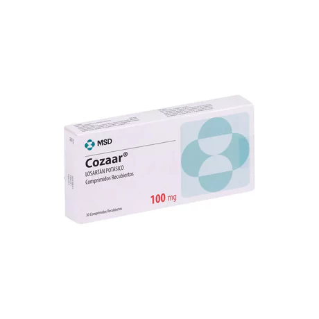 COZAAR (R) LOSARTÁN 100MG 30 COMPRIMIDOS RECUBIERTOS