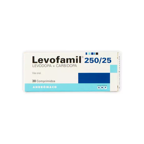 LEVOFAMIL LEVODOPA / CARBIDOPA 250/25 30 COMPRIMIDOS