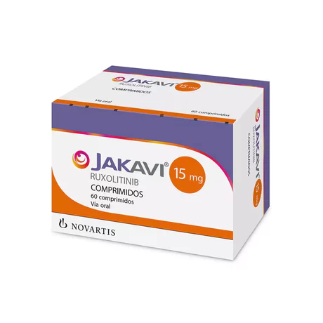 JAKAVI RUXOLITINIB 15MG 60 COMPRIMIDOS