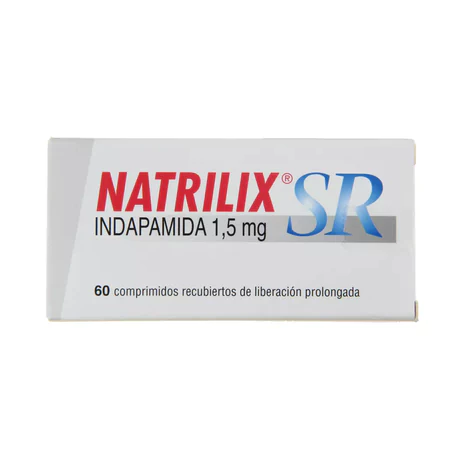 NATRILIX SR INDAPAMIDA 1.5MG 60 COMPRIMIDOS PROLONGADOS