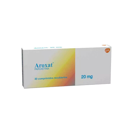 AROXAT (R) PAROXETINA 25MG 30 COMPRIMIDOS RECUBIERTOS
