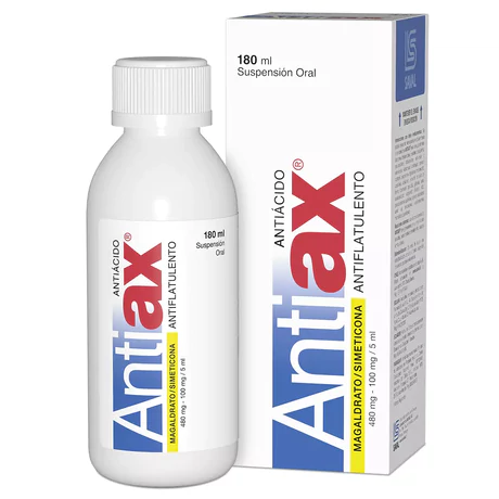 ANTIAX SIMETICONA / MAGALDRATE 180ML