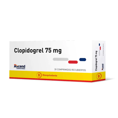 CLOPIDOGREL (B) 75MG 30 COMPRIMIDOS RECUBIERTOS