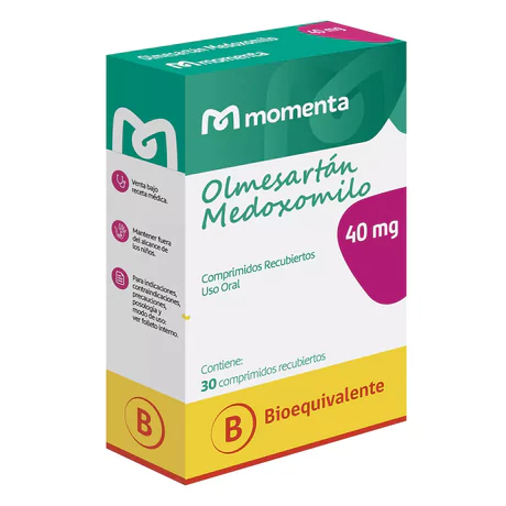 OLMESARTAN (B) 40MG 30 COMPRIMIDOS RECUBIERTOS
