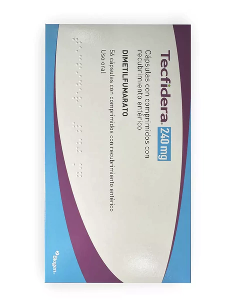 TECFIDERA DIMETILFUMARATO 240MG 56 CÁPSULAS