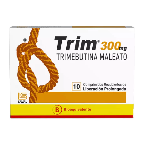 TRIM TRIMEBUTINA 300MG 10 COMPRIMIDOS PROLONGADOS