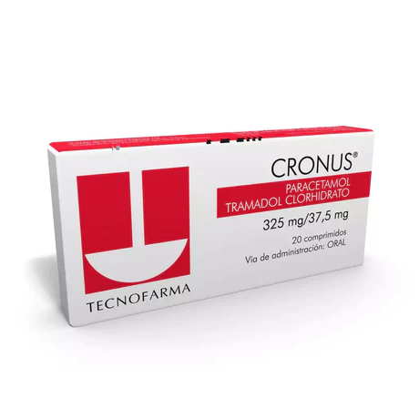 CRONUS (B) PARACETAMOL / TRAMADOL 20 COMPRIMIDOS