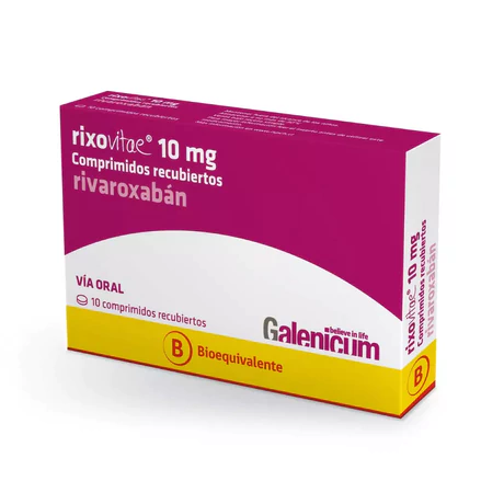 RIXOVITAE (B) RIVAROXABAN 10MG 10 COMPRIMIDOS RECUBIERTOS