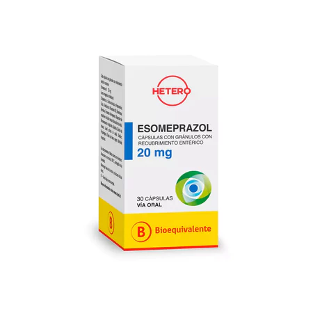 ESOMEPRAZOL (B) 20MG 30 CÁPSULAS
