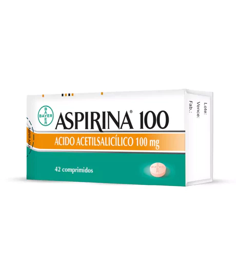 ASPIRINA 100MG 42 COMPRIMIDOS